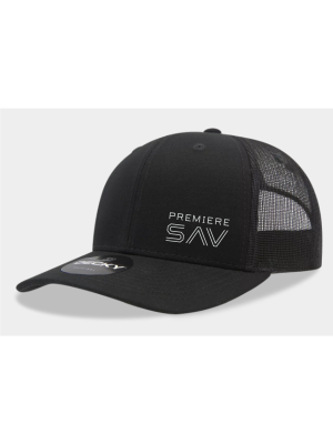 Decky 6 panel Mid Pro structured Cotten/ Poly Blend Trucker