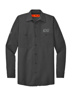 Red Kap® Long Sleeve Industrial Work Shirt